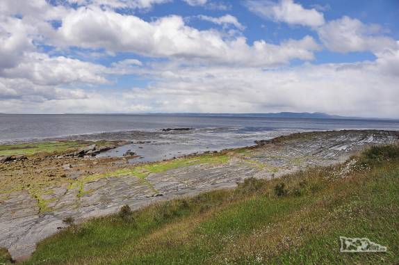 Praia na região de Fuerte Bulnes, ao sul de Punta Arenas, no extremo sul do Chile e da América